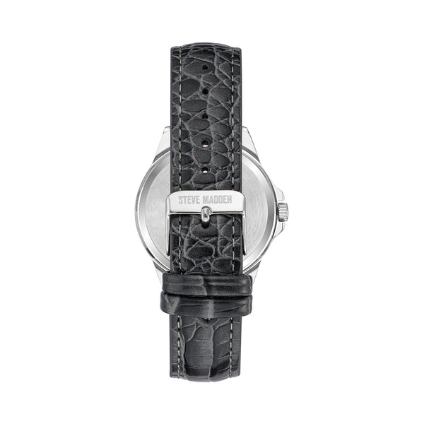 CLASSIC EMBOSSED WATCH BLACK