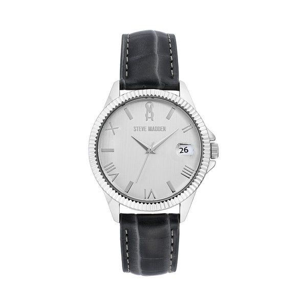 CLASSIC EMBOSSED WATCH BLACK