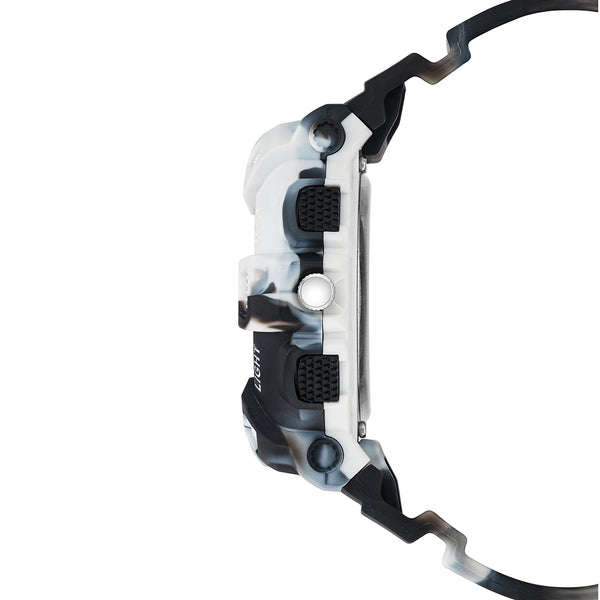 OVERSIZED SPORT WATCH TIE DYE BLACK