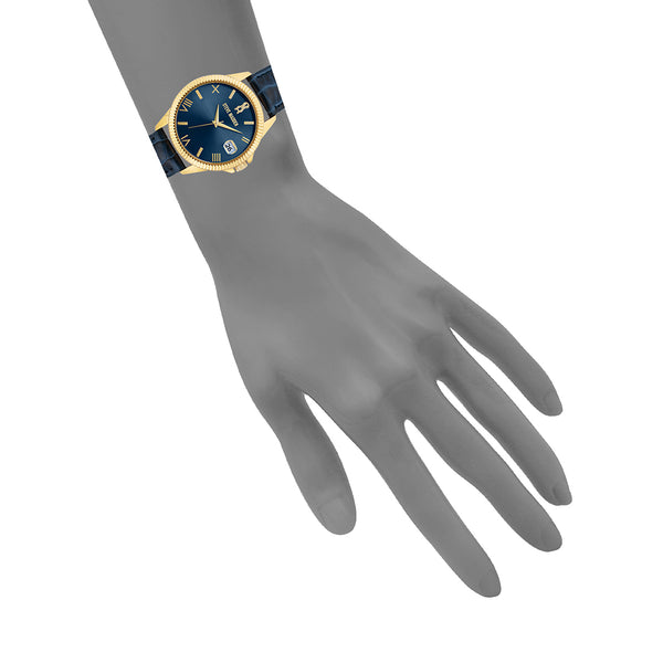 CLASSIC EMBOSSED WATCH NAVY