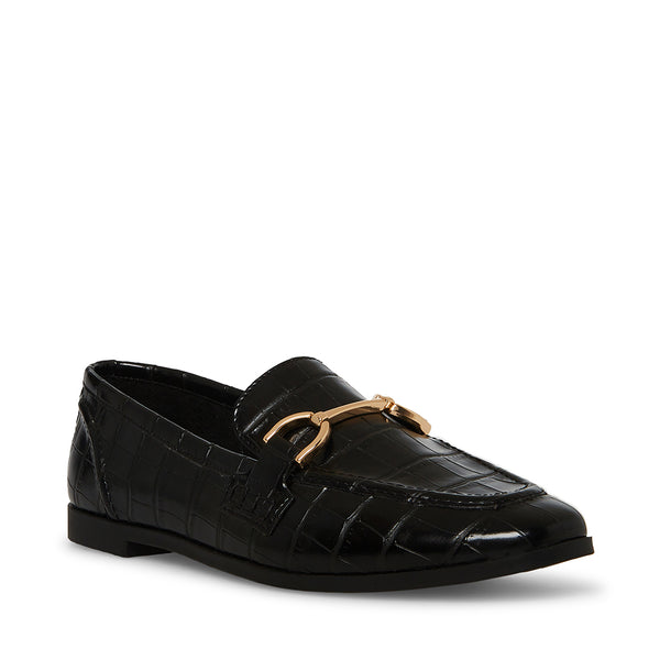 CARRINE BLACK CROCODILE