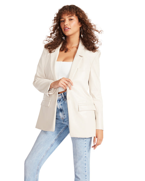 AUDREY BLAZER BONE