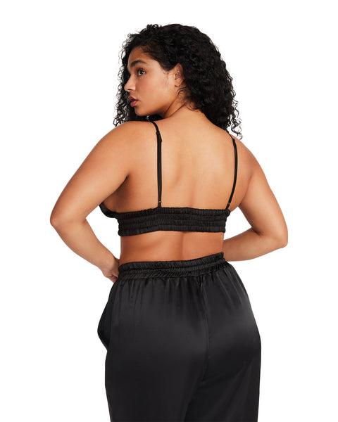 PEPPER BRA TOP BLACK
