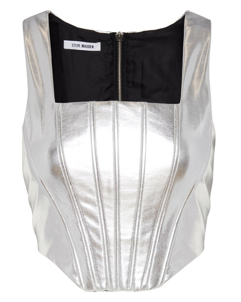 KIMMIE CORSET SILVER