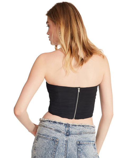 DAHLIA TOP BLACK