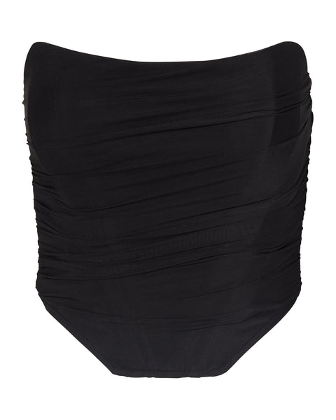 DAHLIA TOP BLACK