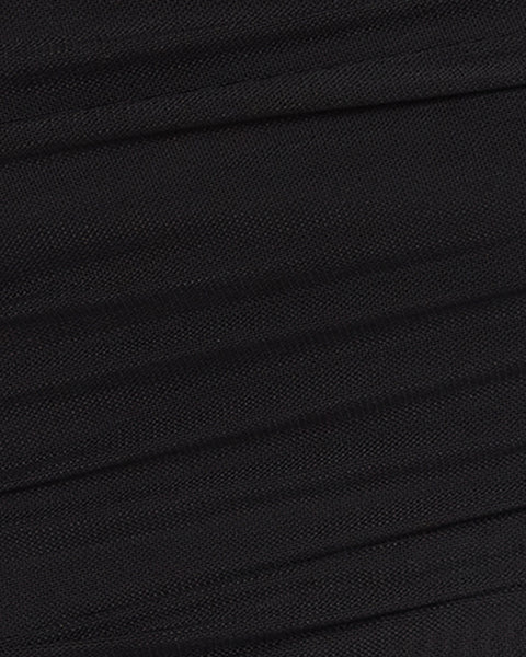 DAHLIA TOP BLACK