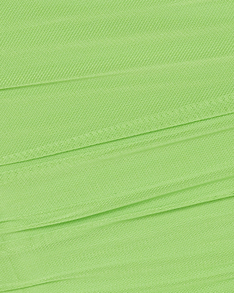 DAHLIA TOP NEON GREEN