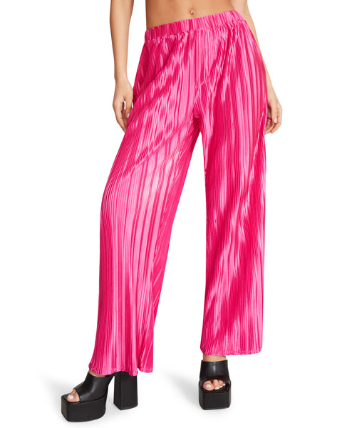 PLISSE PANT SET PINK